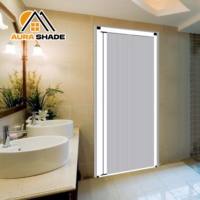 Cloison pliante invisible sans rail en nid d'abeille, porte simple sans perçage pour cuisine et salle de bain