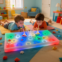 Équipement de Salle Sensorielle : Table Lumineuse LED Interactive pour Enfants, Panneau LED pour la Thérapie de l'Autisme et le Développement Précoce