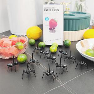 CHRT Cho Trẻ Em Ăn Trưa Bento Hộp Phụ Kiện Nhựa Phim Hoạt Hình Phong Cách Thực Phẩm Động Vật Chọn Và Dĩa - Product Image 3