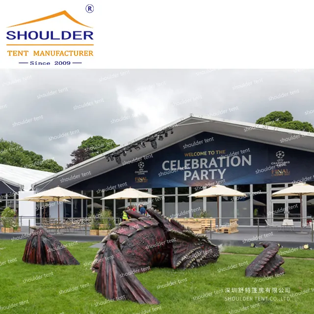 Nieuwe Grote Outdoor Permanente trade show tent 20x20 Voor Verschillende Evenementen uit China