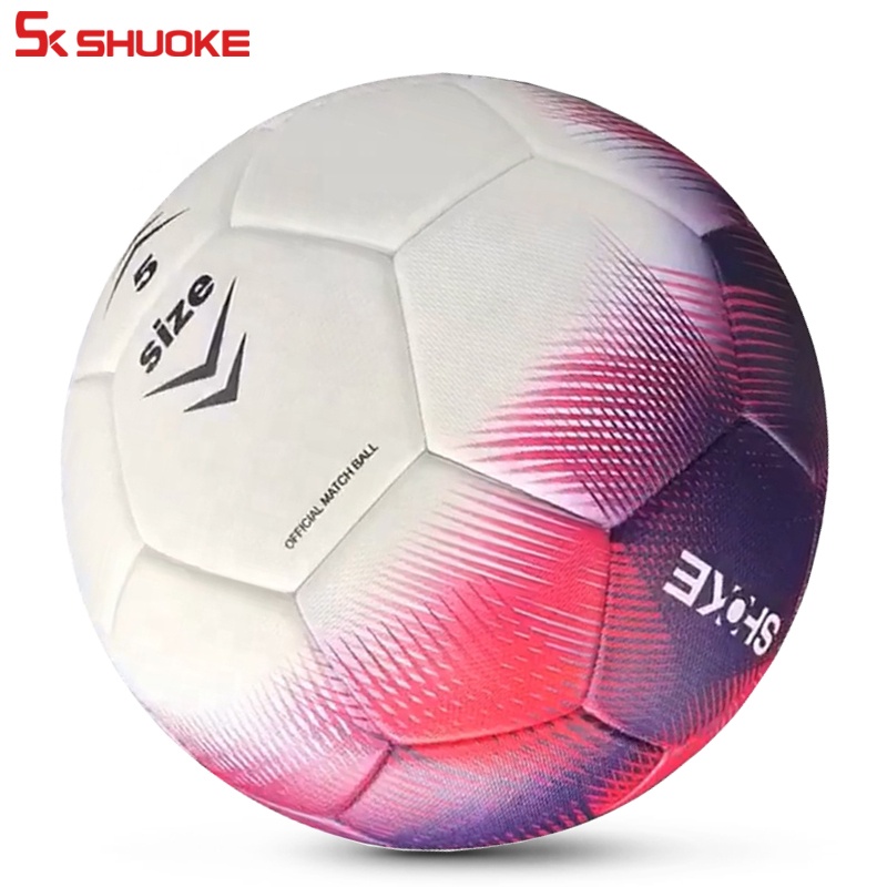 Pu ТПУ бесшовные ламинирование размеры 5 обучение для спортивные футбольные приветствуем нового образца изготовленные по индивидуальному заказу