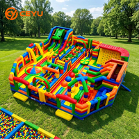 Ceyu Parc de trampolines gonflables géant personnalisé, château gonflable commercial, combo château à thème pour parc d'attractions extérieur, à vendre