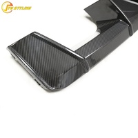 Kit de modification de carrosserie avec diffuseur de pare-chocs arrière en fibre de carbone sèche style MP pour BMW G80 M3 G82 G83 M4, pièces de mise à niveau extérieures