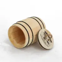 Pan Professional Factory Custom handle empty wooden mini wine barrel with best price