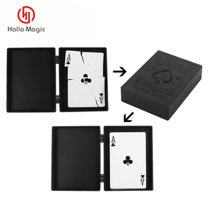 Magicien professionnel boîte magique déchirer <span class=keywords><strong>Poker</strong></span> faire Surprise gros plan Illusion accessoire de magie tours de magie Gimmick - Product Image 2