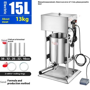 เครื่องอัด15L ไส้กรอกด้วยไฟฟ้าเครื่องยัดไส้ไส้กรอกพุดดิ้งเลือด - Product Image 4