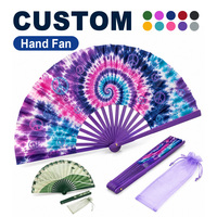 Maßgefertigter Kunststoff-Rippenfächer, Handventilator für Festivals, OEM-Vollfarbdesign für Hochzeitsempfänge, Brautgeschenke, Event-Zubehör