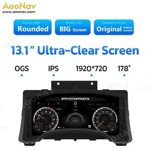 Écran numérique LCD de 13,1 pouces pour tableau de bord de voiture Ford F150 2009-2012, écran de vitesse, panneau d'instrument, affichage du compteur de vitesse virtuel - Product Image 4