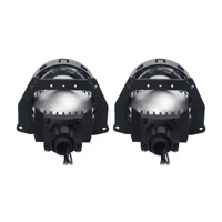 GOODZOOM 4300K Faro Delantero Bi-LED de 3 Pulgadas, Lente de Proyector Bi-LED de 3.0 Pulgadas, Proyector Bi-LED Blanco Cálido de 3 Pulgadas para Automóvil