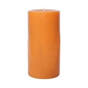 Pillar Candle, <b>Paraffin</b> Wax Material Large Fat Unscented Pillar Candle - Product Image 1