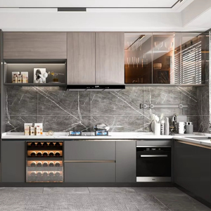 SANHUAN HUALAN <span class=keywords><strong>Mobili</strong></span> da <span class=keywords><strong>Cucina</strong></span> di Alta Qualità e Lusso, Design Premium di Grandi Dimensioni - Product Image 1