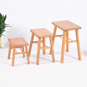 <b>Bamboo</b> Children's <b>Stool</b> XFD 1 2 3 Home Living Room Balcony Use - Product Image 2
