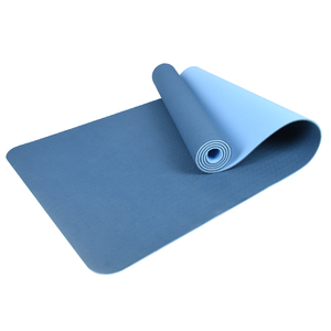 Esterilla de yoga TPE de 6mm de grosor de alta calidad con logotipo personalizado antideslizante y venta al por mayor de fábrica - Product Image 5