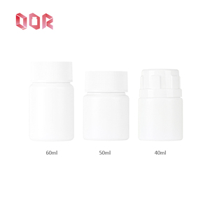 Customized White HDPE <b>Plastic</b> Medicine <b>bottle</b> Capsule <b>bottle</b> Container <b>Empty</b> Jars for Capsule Packaging with Screw Cap - Product Image 5