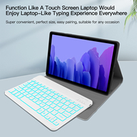 Casing Keyboard nirkabel, casing Keyboard nirkabel dengan casing untuk Samsung Galaxy Tab A6 A8 A7 Lite S6 Lite S7 Fe S8 Plus