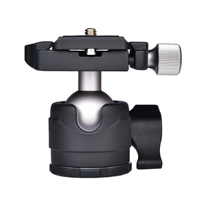Ball Head Tripod Mount 360 Degree Rotation Aluminum Alloy <b>For</b> Dslr <b>Camera</b> Photography Video <b>Stabilizer</b> - Product Image 1