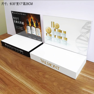 Espositore da banco per abiti in acrilico di lusso, illuminato e pieghevole, per superfici lucide con schermo - Product Image 2