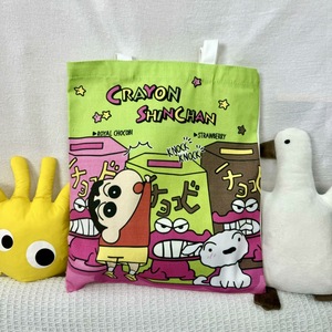 Sac fourre-tout en toile mignon Crayon Shin-chan, imprimé anime japonais, grande capacité, sac à bandoulière, sac à main quotidien pour étudiants - Product Image 6