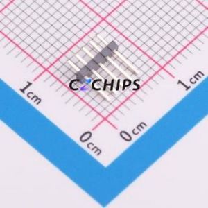 1271WV-5P Pin Header Through hole Component (THT),P=1.27mm Connector 1x5P 1.27mm Pin Header Through Hole - Product Image 2