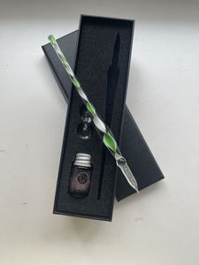 Juego <span class=keywords><strong>de</strong></span> Plumas <span class=keywords><strong>de</strong></span> Vidrio para Caligrafía a Mano <span class=keywords><strong>de</strong></span> Buena Calidad para Principiantes, para Entintar Cómics - Product Image 1