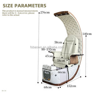 Полумесяц Королевский трон прочный ацетон устойчивый лучший педикюр массажное кресло профессиональные педикюрные стулья роскошь для мастера - Product Image 2