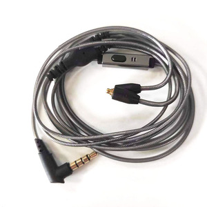 Cable de repuesto MmCx de 1,2 m con conector de 3,5 mm trenzado de metal para auriculares Shure Se215 425 535 846 Ue900 - Product Image 5