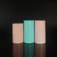 Nouveau design rose bleu ensemble d'emballage cosmétique 100ml 120ml pot de crème rotatif 30ml 50ml bouteille en plastique de pompe de lotion sans air écologique