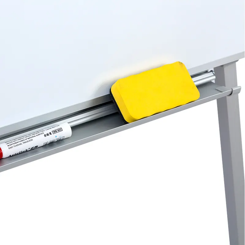 Yüksek kalite yüksekliği ayarlanabilir flip chart standı manyetik beyaz tahta tripod sunum