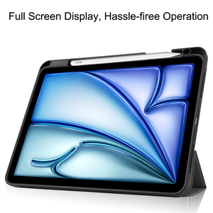 Étui Folio Tri-Pliant Fin <span class=keywords><strong>pour</strong></span> iPad Air 11 avec Porte-Stylet, Housse de Protection Intelligente en Cuir PU avec Support <span class=keywords><strong>pour</strong></span> Tablette iPad Air 11 Pouces - Product Image 3
