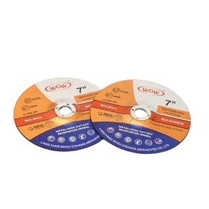 T42Disque de coupe 180x3x22.23mm 7*1/8 pouces Disque de coupe pour métal, 80 m/<span class=keywords><strong>s</strong></span> 7*1/8 pouces Disque de coupe en métal pour meuleuse d'angle portable - Product Image 4