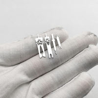 Custom Small Metal Stamping Parts Service Brass Stainless Steel Aluminum Electronic Terminal Metal Stamping