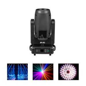Faro mobile B295E 295W 14R con doppio prisma Sharpy, DMX, luci professionali per DJ, club e palcoscenico - Product Image 1