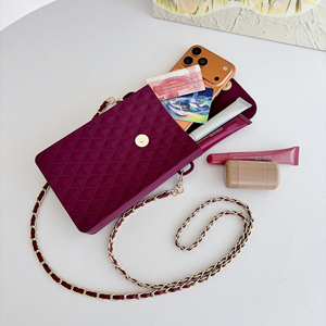 Bolso de Teléfono de Silicona Clásico Vintage Personalizado para Mujer, Mini Bolso Bandolera con Cadena Desmontable, para Uso Diario - Product Image 2