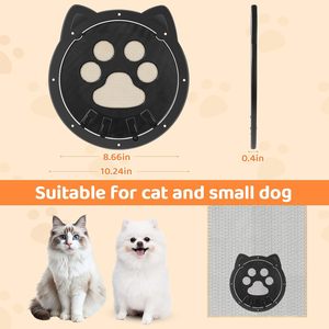 Nuovo lembo magnetico Anti funzione zanzara Mutil forma zampa finestra piccoli animali domestici porta gatti - Product Image 2