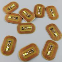 Autocollant intelligent RFID NFC pour ongles, 13.56mhz, 10 pièces, lumière Led
