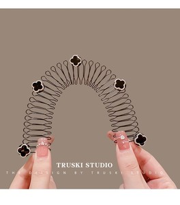 Nuovo Fermaglio per Capelli in Lega Invisibile Allungato, Stile Europeo-Americano, per Ragazze Dolci, Magia per Acconciature Posteriori - Product Image 1