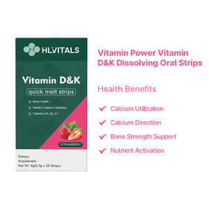 Offre Spéciale : Bandes Orales de Vitamine K2 D3 – Améliore l'Immunité – Film Dissoluble pour Adultes et Adolescents – 30 Bandes - Product Image 4