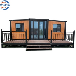 WinFair Marocco Casa Modulare a Basso Costo con 2 Camere da Letto, Casa Prefabbricata in Container con Terrazza, Casa Modulare Prodotta in Cina - Product Image 1