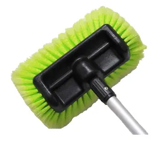 Factory Direct 12" Inch 30.48cm Flow No-scratch Cleaning Detailing Auto Car Wash Brush With Scratch Resistant Soft Bristle