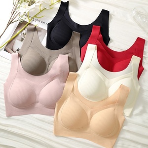 <span class=keywords><strong>Reggiseno</strong></span> a copertura elevata che riduce le proeminenze laterali, valorizza i seni piccoli, effetto push-up, supporto anti-cedimento, senza cuciture, taglie forti - Product Image 1