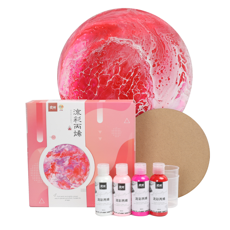 Школьные принадлежности, жидкая акриловая краска, Заводская поставка, набор акриловых красок с высоким потоком