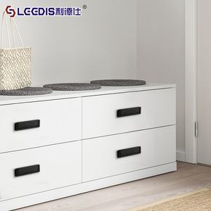 Lideshi Concealed Cabinet Handle Rectangle Die Casting Easy Installation For Furniture Drawer Door - Product Image 2