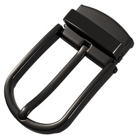 Accessoires de ceinture de haute qualité, boucle de ceinture en alliage de zinc métallique poli, tendance, pour ceinture en cuir pour hommes