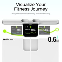 Nouvelle balance intelligente à 8 électrodes pour la composition corporelle, 50 métriques corporelles, moniteur de santé, convient aux maisons, aux salles de sport et aux cliniques