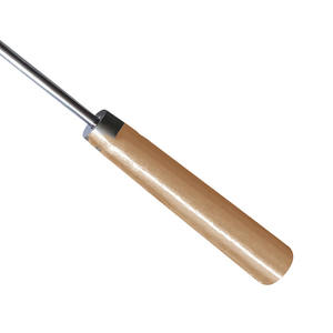 Paslanmaz çelik <span class=keywords><strong>Pigtail</strong></span> gıda Flipper barbekü et Turner kanca barbekü gıdalar Turner ahşap saplı 2 adet - Product Image 4