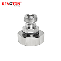 Adaptateur coaxial RF à faible PIM, prise mâle DIN 7/16 vers prise femelle N