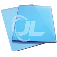 Prix par mètre carré de 4mm 12mm verre transparent anti-empreintes digitales verre trempé verre trempé pour la conception de fenêtre