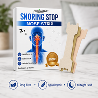 Bandelettes nasales anti-ronflement en forme de I, respirantes, non tissées, à base d'extraits végétaux, sans médicament, hypoallergéniques, 12 pièces, OEM, marque privée