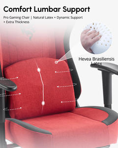 Chaise de <span class=keywords><strong>jeu</strong></span> de course pour <span class=keywords><strong>PC</strong></span>, chaise de <span class=keywords><strong>jeu</strong></span> d'esport, chaise de <span class=keywords><strong>jeu</strong></span> de course avec repose-pieds, réglable en hauteur, rouge, vente en gros, OEM ODM - Product Image 4