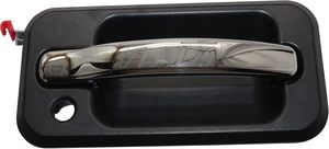 Poignée de porte extérieure avant droite Royal Sun Premium en ABS chromé, remplacement compatible avec H2 (2003-2009) avec emplacement pour clé intégré - Product Image 3